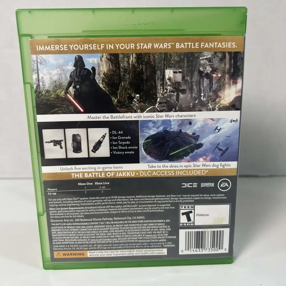 Star Wars Battlefront -- Deluxe Edition (Microsoft Xbox One, 2015)